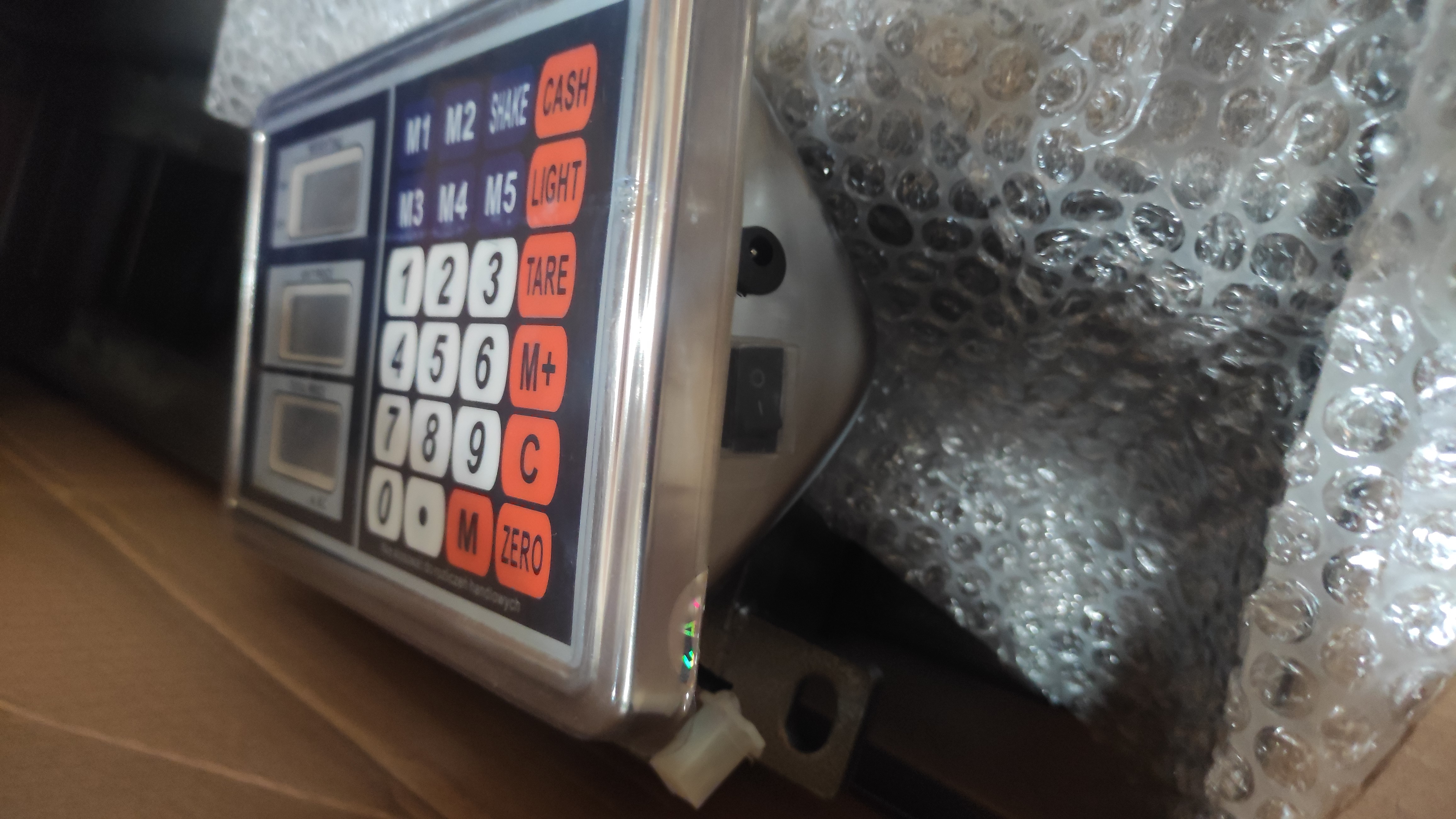 Mar-pol M90166 Elektronická váha, digitálna LCD 300kg 63x84cm (A395)