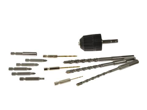 GEKO G80616 Aku Príklepové vŕtacie kladivo SDS plus, vŕtačka 18V Li-ion