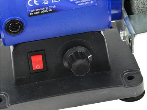 GEKO G81240 200W Elektrická stolová brúska dvojkotúčová 75x20x10mm