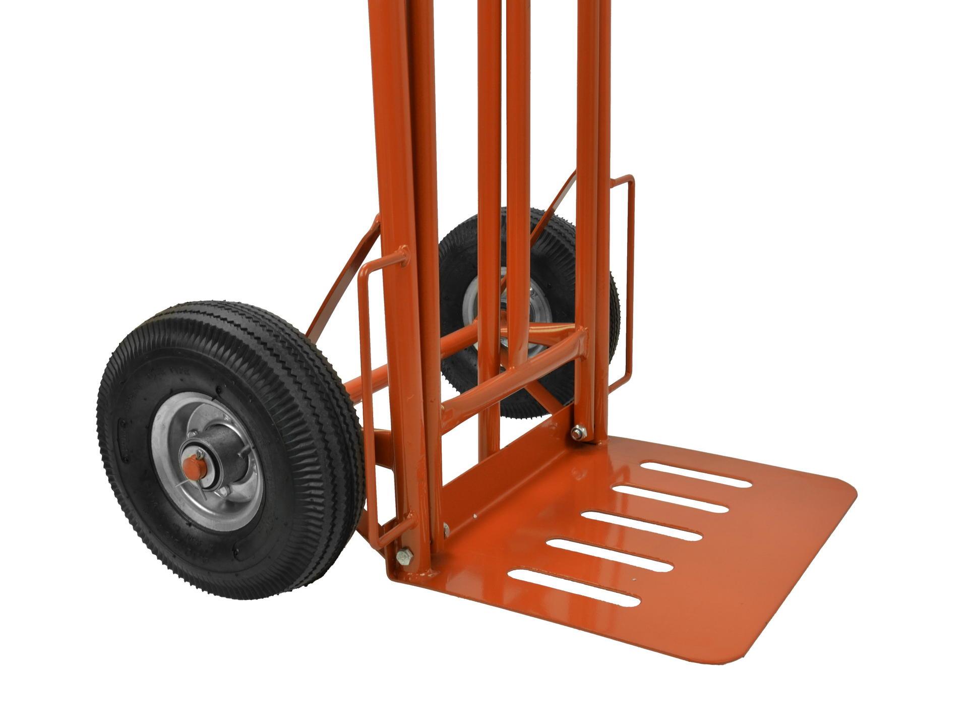 GEKO G71102 Vozík prepravný na tovar 250kg 400x300mm s výsuvnou plošinou rudla