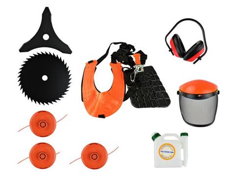 GEKO G81061 Motorový benzínový krovinorez vyžínač 49,7cm3 príslušenstvo