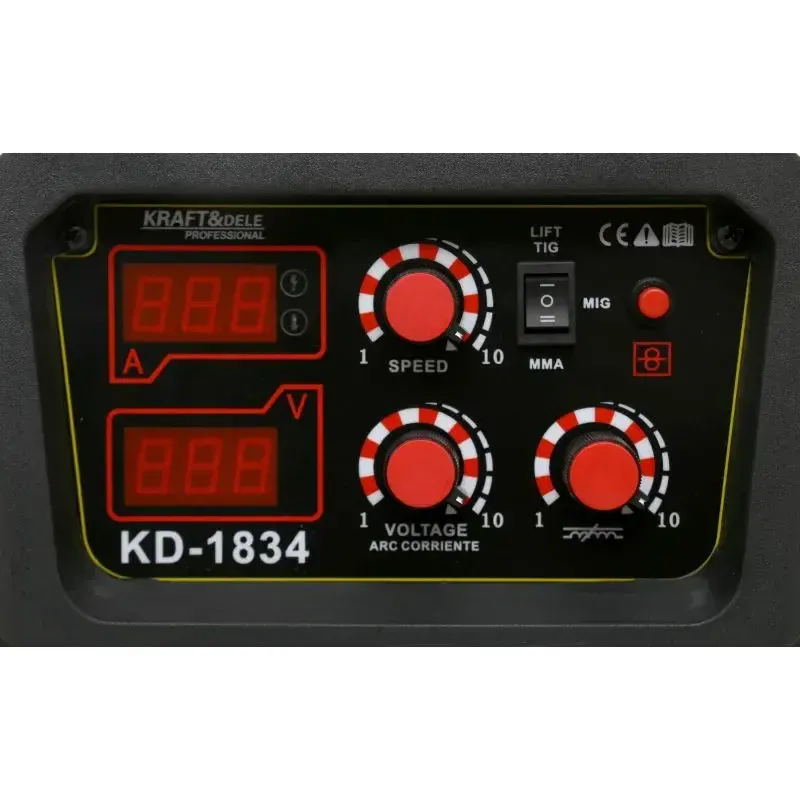 Powermat PM-IMG-230T ZVÁRAČKA zvárací invertor 230A MIG/ MAG/MMA + uholník, drôt, elektrody