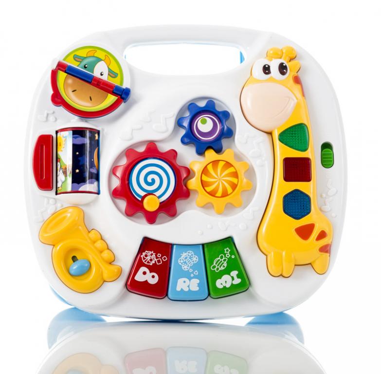 PLF 3851 INTERAKTÍVNY STOLÍK STôL HRAČKA PRE DETI žirafa