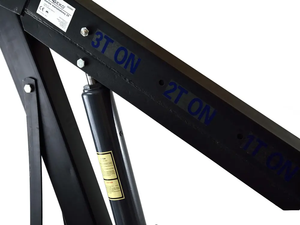 GEKO G02081 Dielenský hydraulický žeriav zdvihák kladkostroj 3t