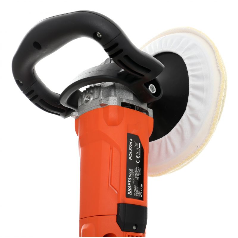 Kraft&Dele KD1726 Elektrická leštička 180mm 2600W na kov drevo