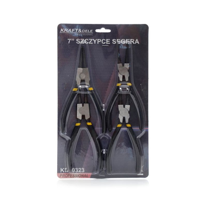 Kraft&Dele KD10322 Segerové kliešte segerovky 4 kusy sada 6"