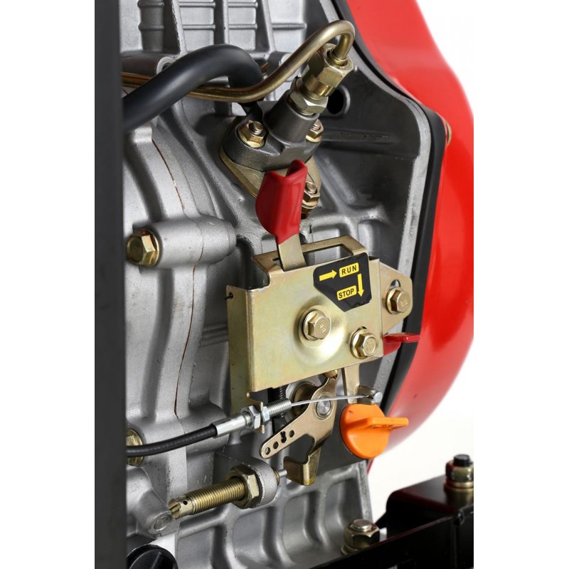 Kraft&Dele KD122 6,5kW ELEKTROCENTRÁLA generátor prúdu 12V / 230V DIESEL AVR