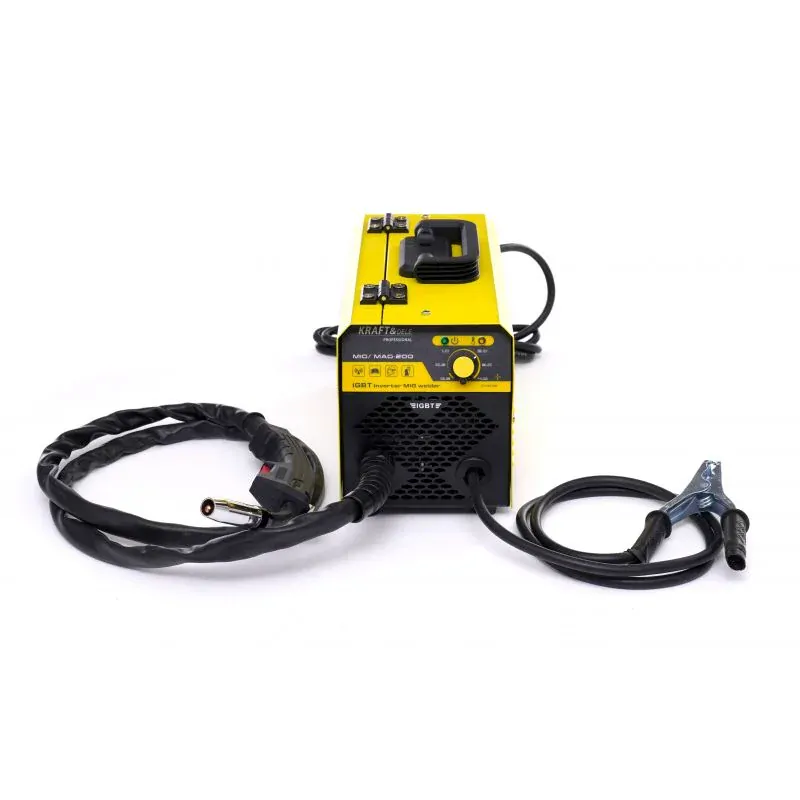 KRAFT&DELE KD810 Invertorová zváračka MIG / MAG 200A flux