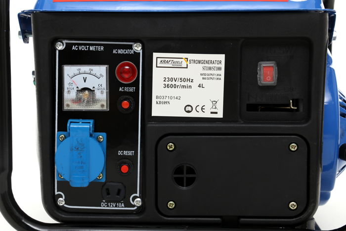 KRAFT&DELE KD109N ELEKTROCENTRÁLA GENERÁTOR ELEKTRICKÉHO PRÚDU 1200W 230V 2HP