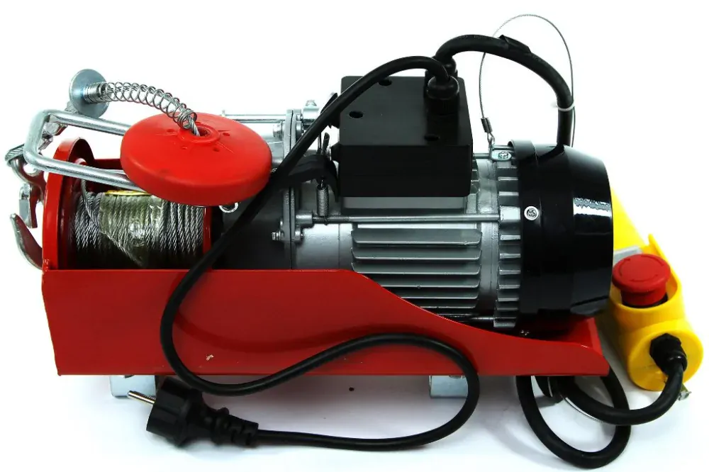 MAR-POL M80791 ELEKTRICKÝ LANOVÝ NAVIJAK kladkostroj 400 / 800kg 230V