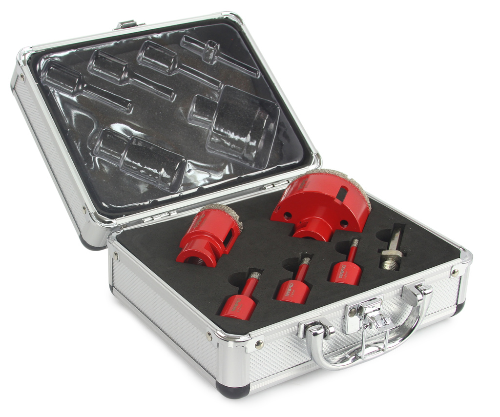 Mar-Pol M22595 Korunkový diamantový vrták vykružovák 6/8/10/35/68mm Long-Life Rapid