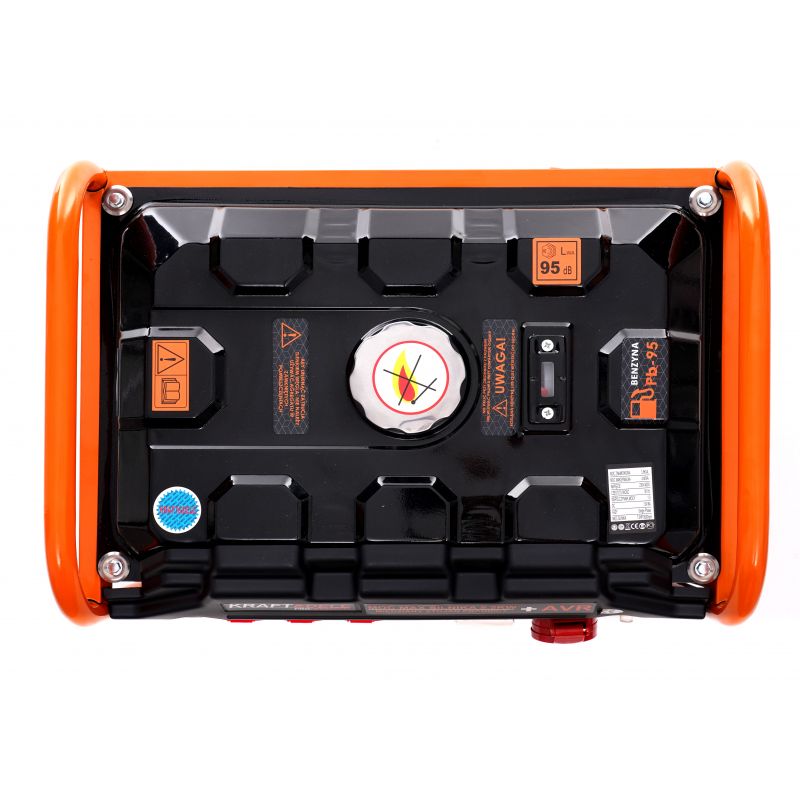Kraft&Dele KD161 Elektrocentrála 3500W generátor prúdu AVR 12/230V/380V