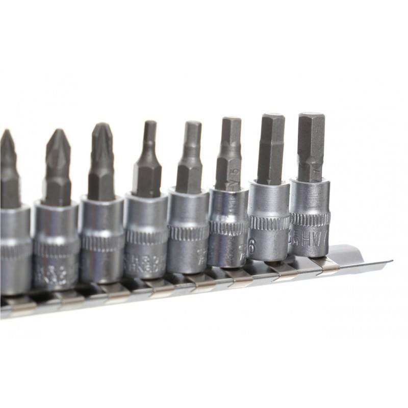 KD10240 Sada bitov 11ks 1/4" PH, PZ, HW BITY