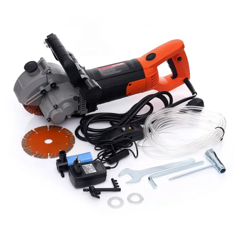 KRAFT&DELE KD1739 Elektrická drážkovacia frézka, rezačka do betónu 3000W laser