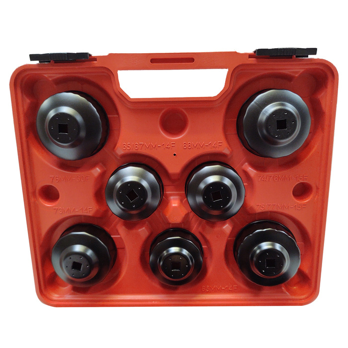 MAGMA 1075A Nástrčné hlavice kľúče na olejový filter výmena filtrov 1/2" 3/8"