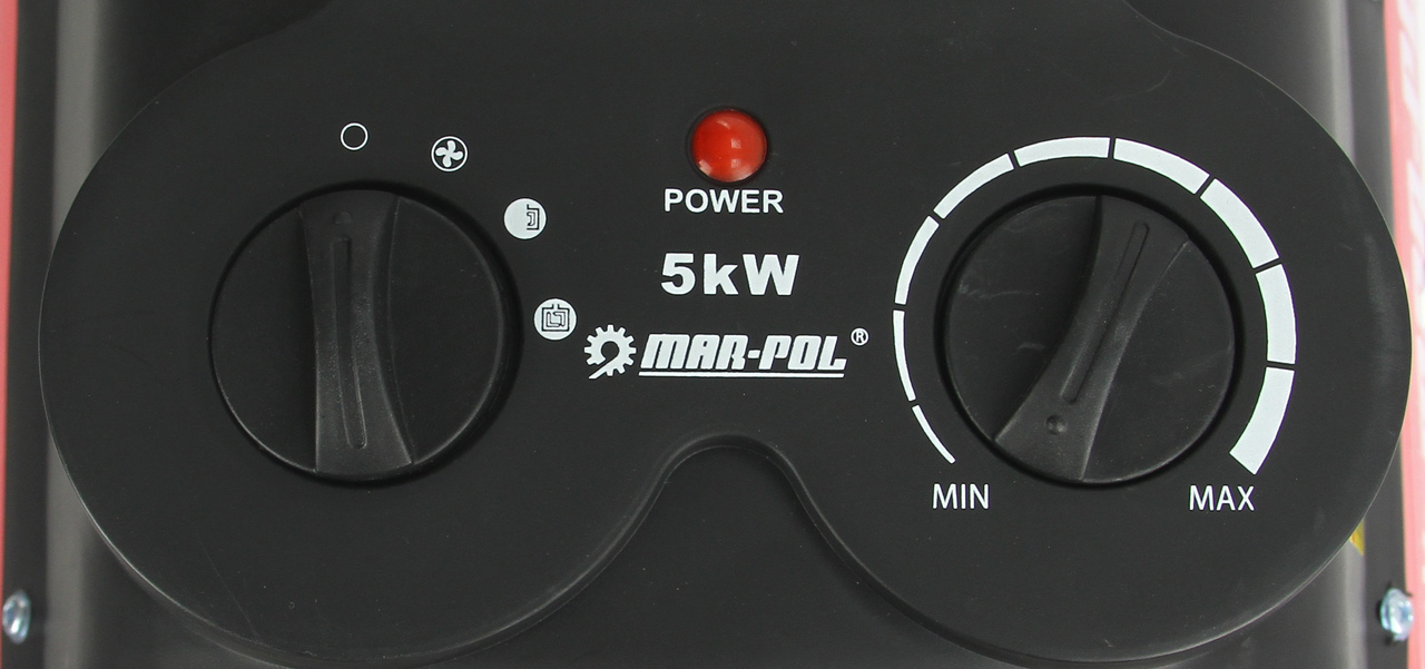 Marpol M80911 Ohrievač vzduchu elektrický 5kW 400V