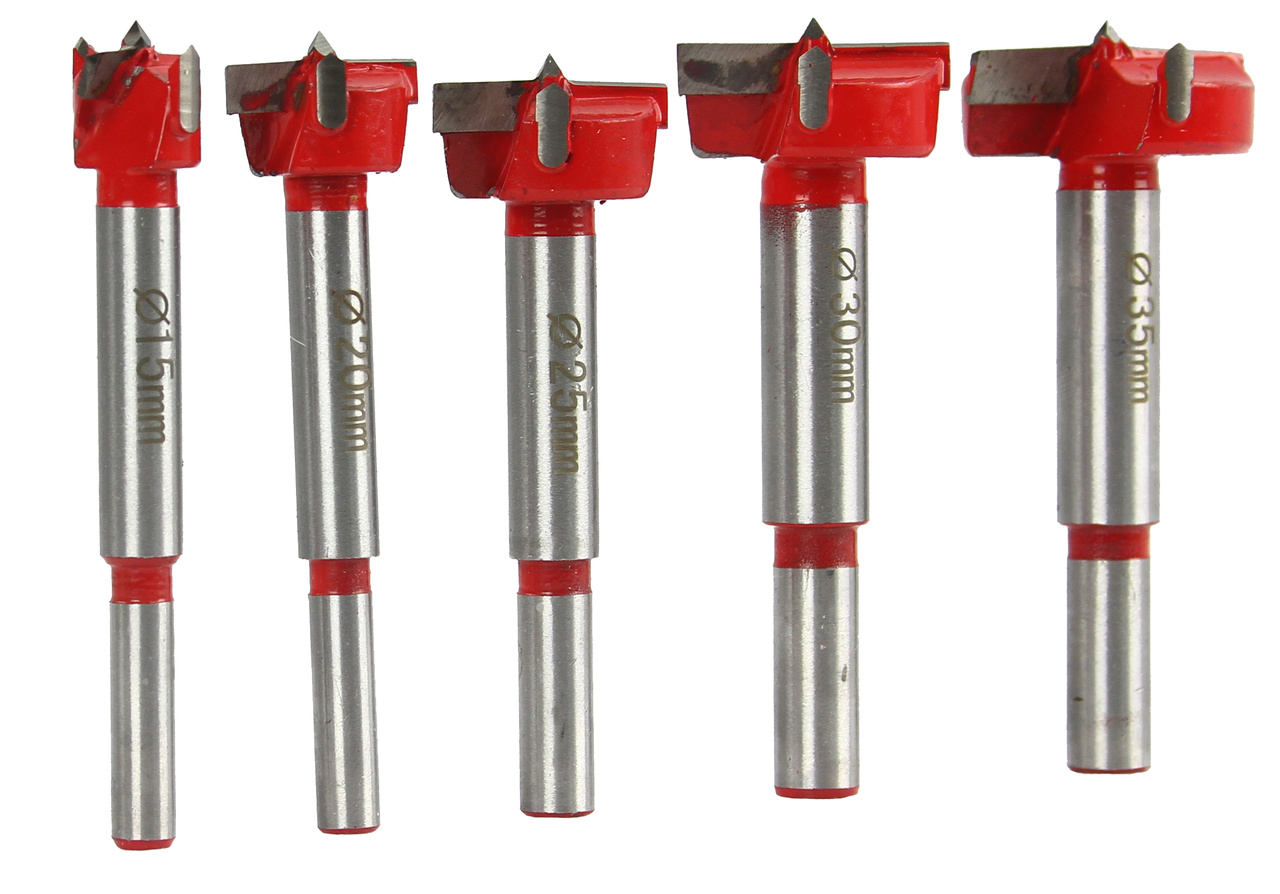 MAR-POL M22410 Vrtáky do dreva sukovníky 5ks 15-35mm