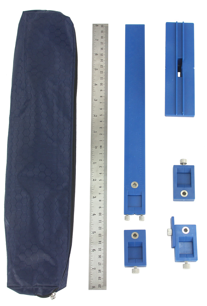MAR-POL M15260 Tesárska šablóna na vytyčovanie otvorov 25 cm 