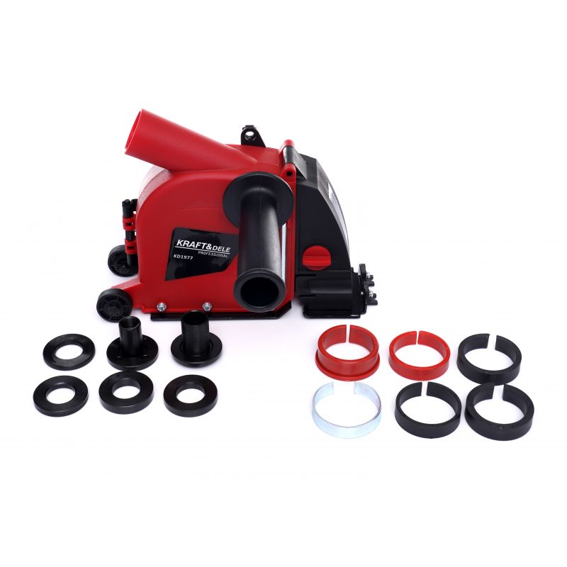 Kraft&Dele KD1977 Protiprachový odsávací kryt na uhlovú brúsku 125mm 6-28mm