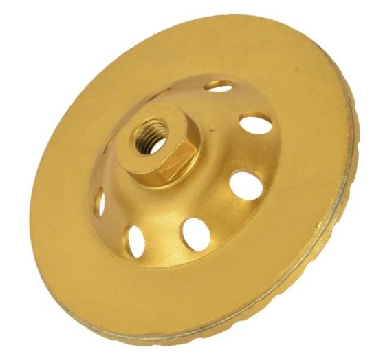 Marpol M04100 Protiprachový kryt + diamantový kotúč na betón TURBO 125mm M14