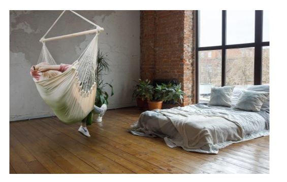 Brazílska hojdacia sieť +vankúše závesné kreslo hojdačka 110x130