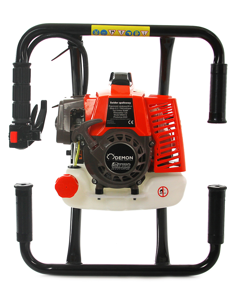 MAR-POL M84012 Benzínový motorový zemný pôdny vrták 68cm3 2,2kW