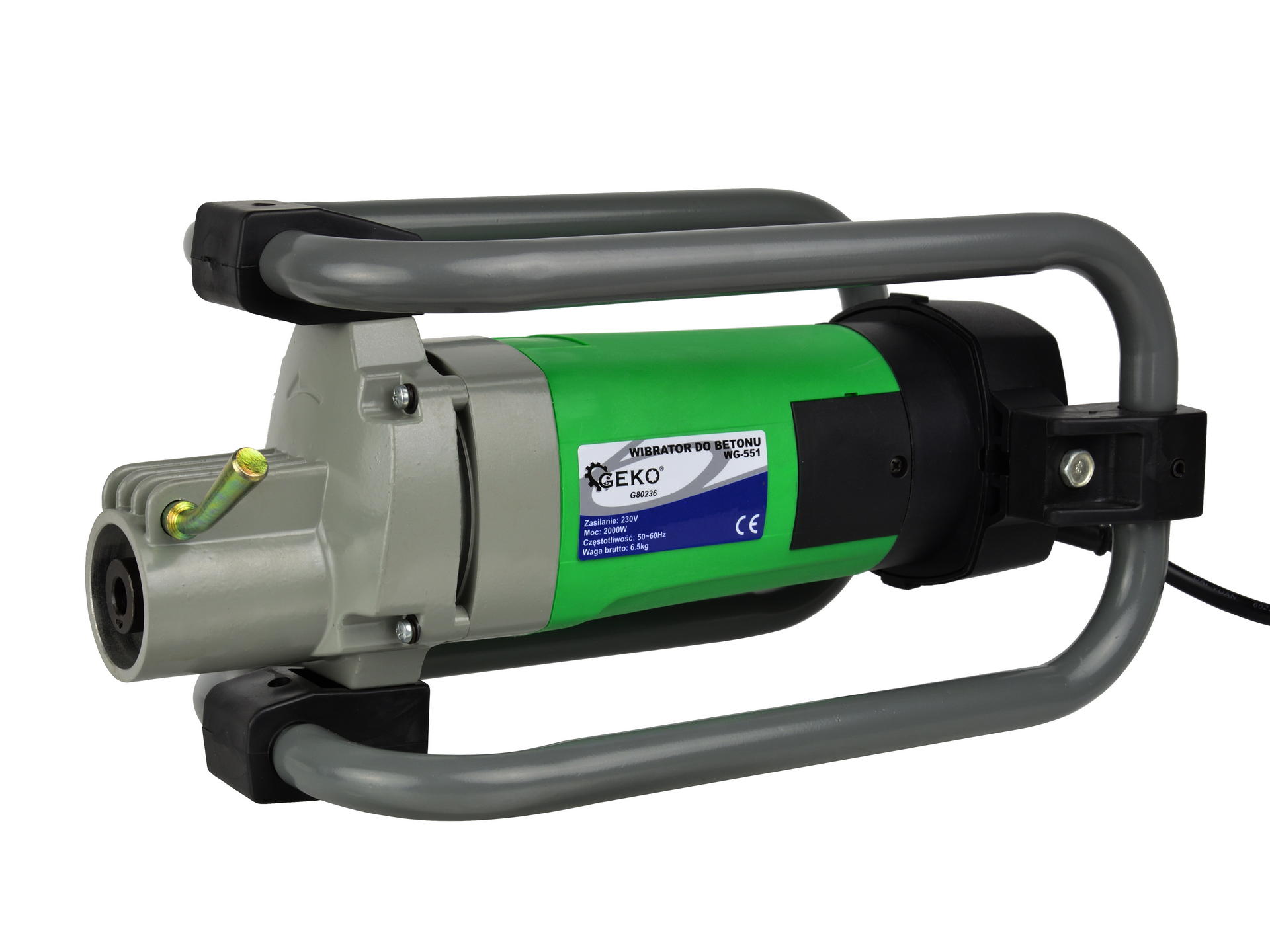 GEKO G80236 Ponorný vibrátor na betón 2000W WG-551 hadica 6m