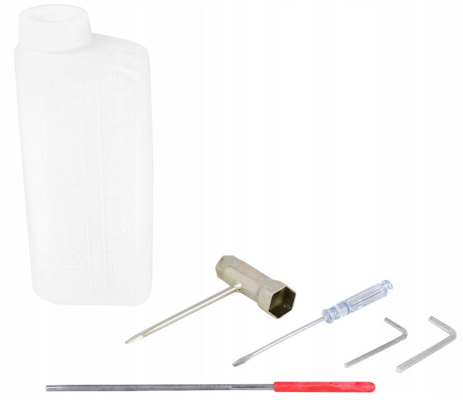 LEX LXGCS50 / LXGCS60 Motorová řetězová pila LEX, 2 lišty + 2 řetězy 4500 W / 6,5 HP