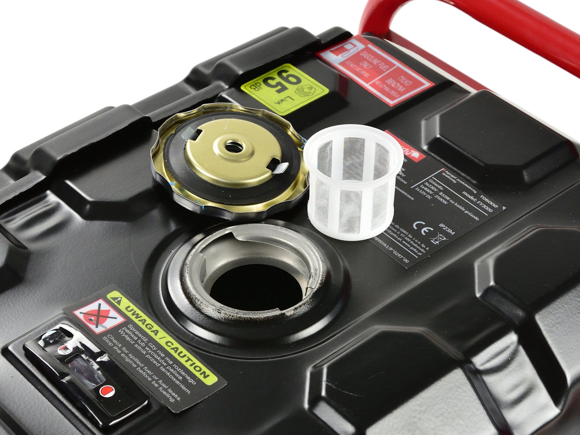 Tvardy T05002 Elektrocentrála generátor prúdu 7HP 2800W 400V