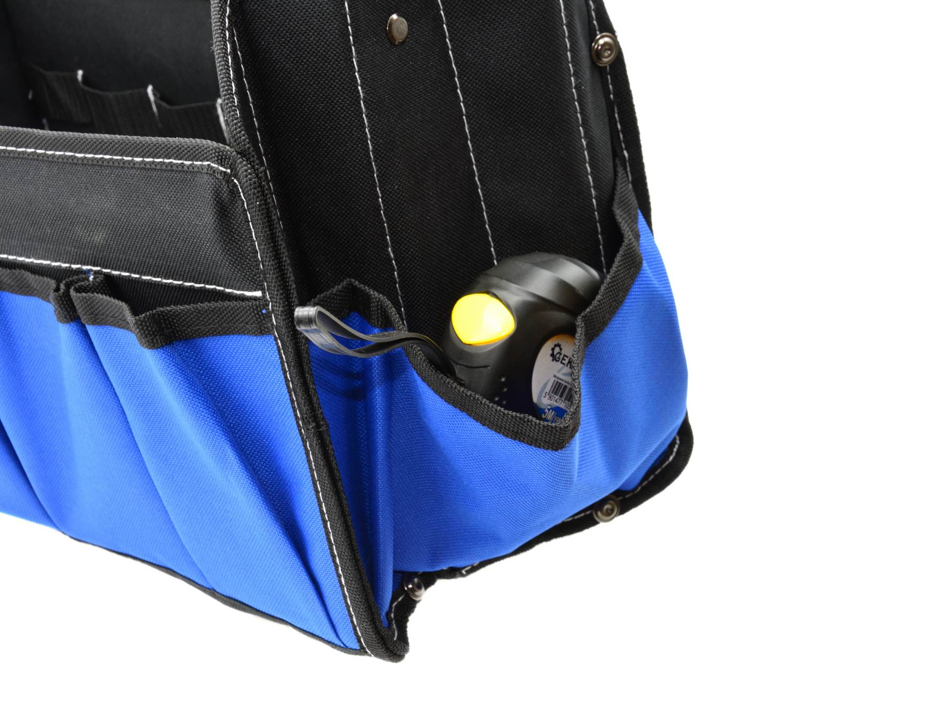 GEKO G10860 Otvorená taška na náradie s kovovou rukoväťou a opaskom