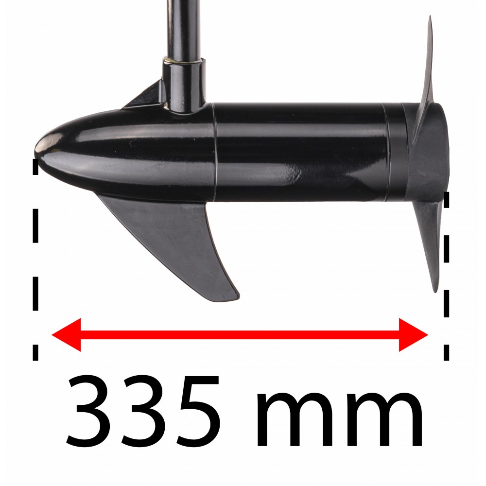 POWERMAT PM-ESZ-45H Elektrický lodný motor 550W 12V