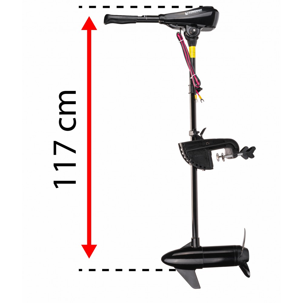 Powermat PM-ESZ-65H Elektrický lodný motor 750W 12V do lode