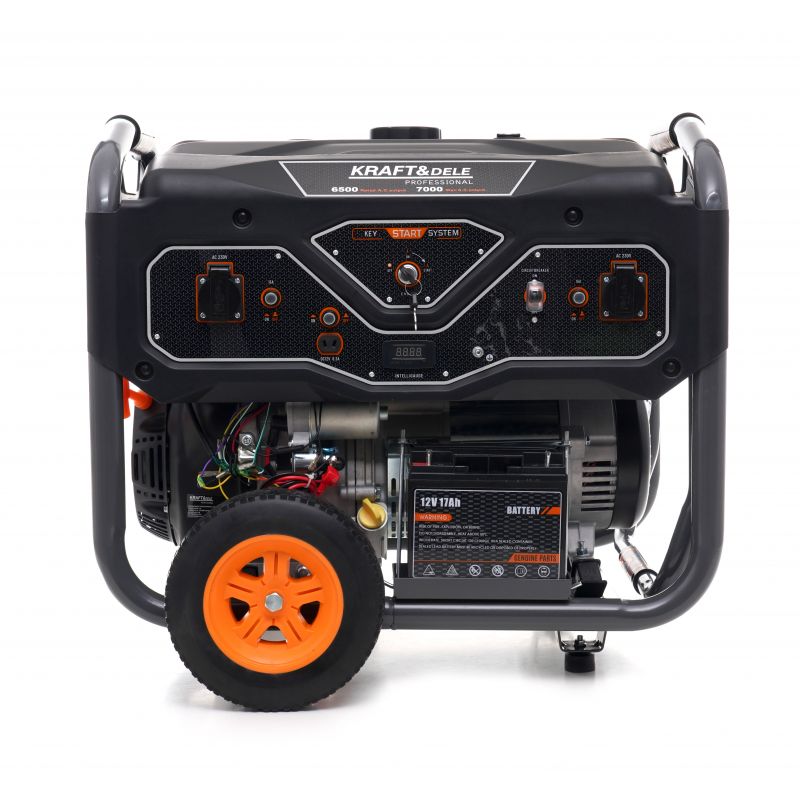 KRAFT&DELE KD696 Elektrocentrála generátor prúdu 7kW 230V