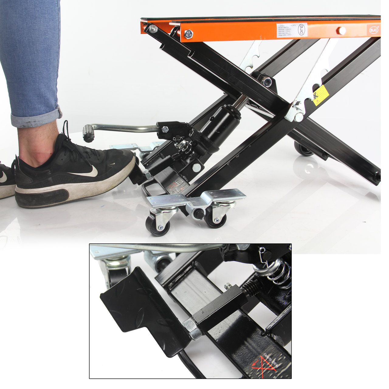 MAR-POL M80110 POJAZDNÝ SERVISNÝ DIELENSKÝ ZDVIHÁK 500KG ATV BJC