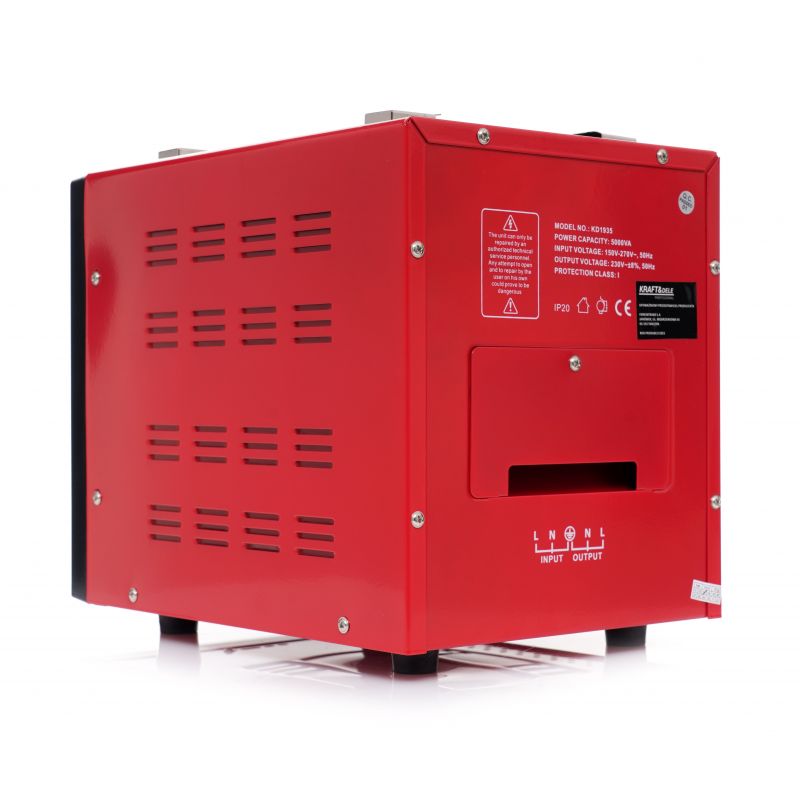 Kraft&Dele KD1935 Stabilizátor napätia regulátor elektrickej energie 5000VA 230V AVR