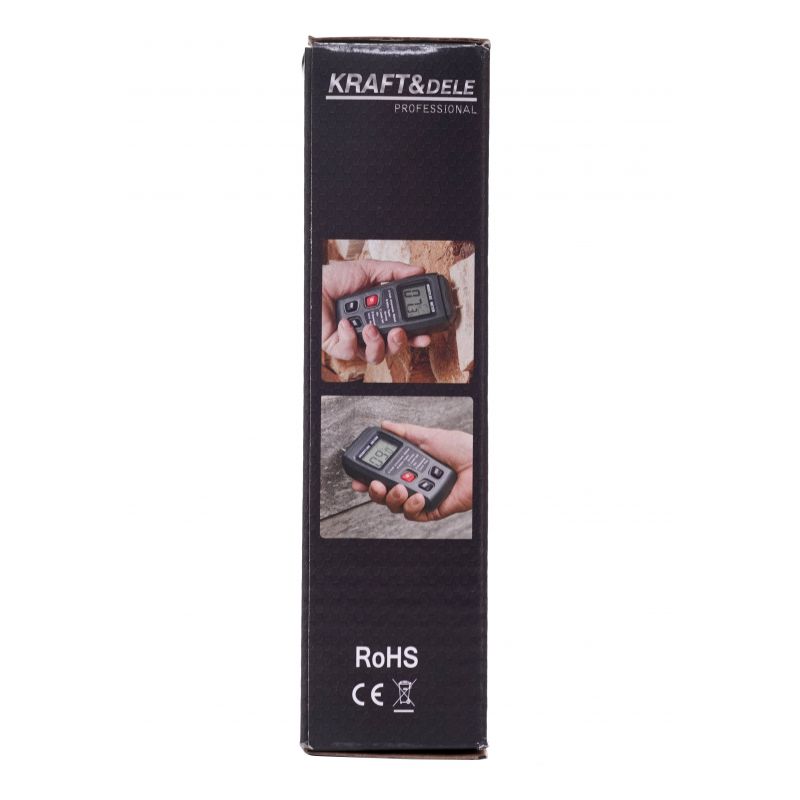 Kraft&Dele KD10888 Digitálny vlhkomer merač vlhkosti materiálov drevo papier