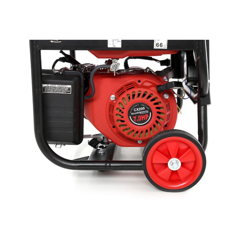 Kraft&Dele KD138 Elektrocentrála 3000W GENERÁTOR PRÚDU 230V 12V