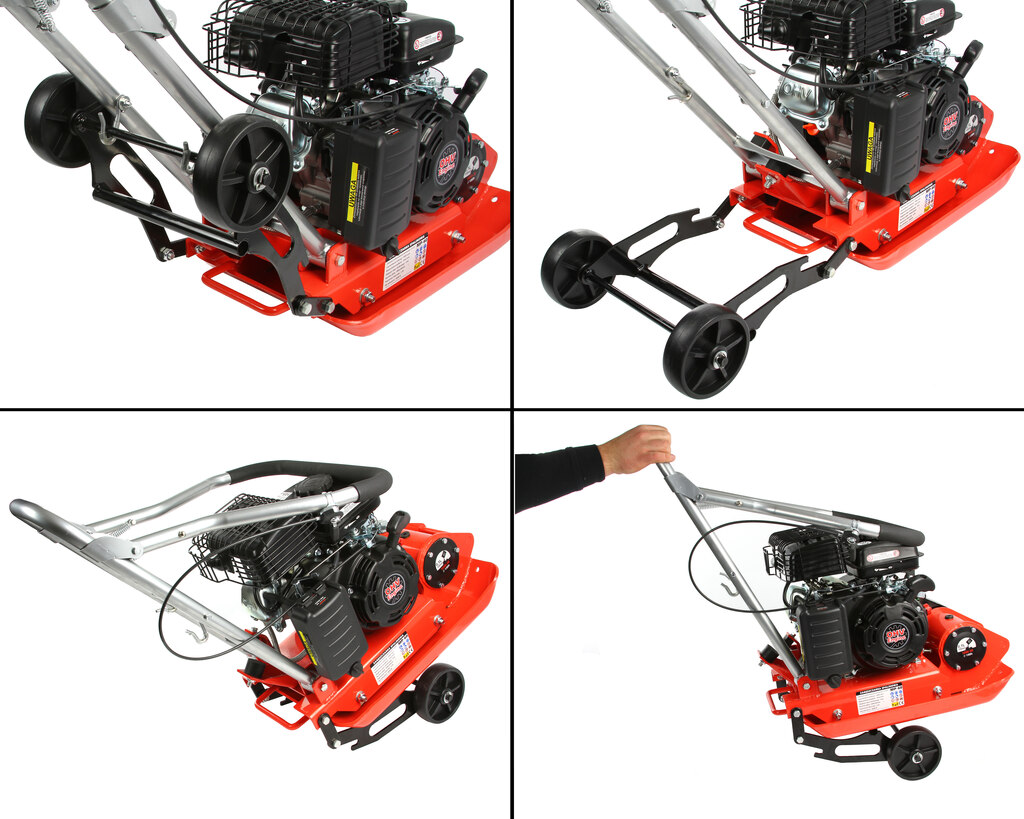 Mar-pol M79516 VIBRAČNÁ DOSKA Vibrátor MP-110 Zhutňovač