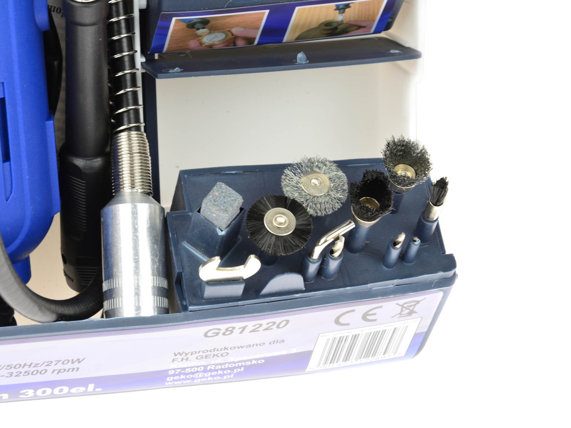 GEKO G81220 Mini brúska s príslušenstvom 270W 300ks