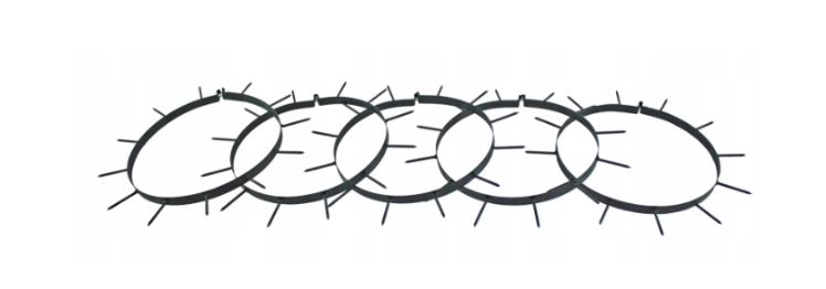 GEKO G73321 Hroty na záhradný valec 32cm 5ks.