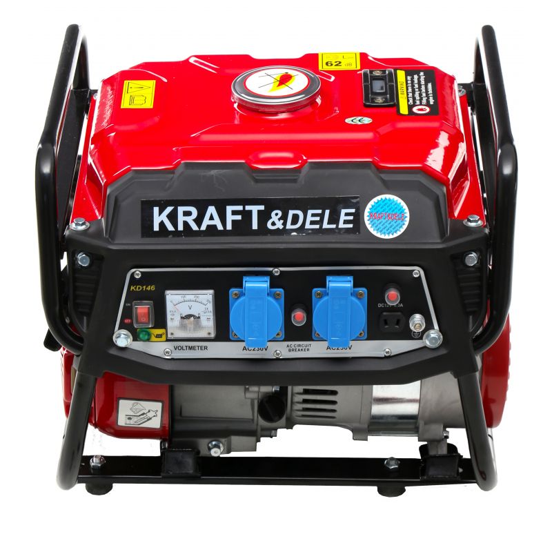 KRAFT&DELE KD150 ELEKTROCENTRÁLA GENERÁTOR PRÚDU 1500W 12 / 230V jednofázový