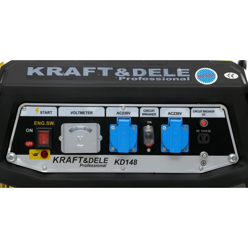Kraft&Dele KD148 ELEKTROCENTRÁLA GENERÁTOR PRÚDU 3500W 