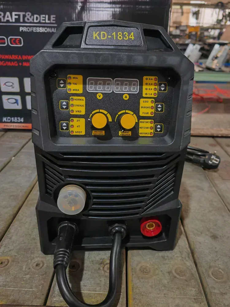 Kraft&Dele KD1834 Invertorová zváračka MIG/MAG + MMA +TIG LIFT Synergy 240A