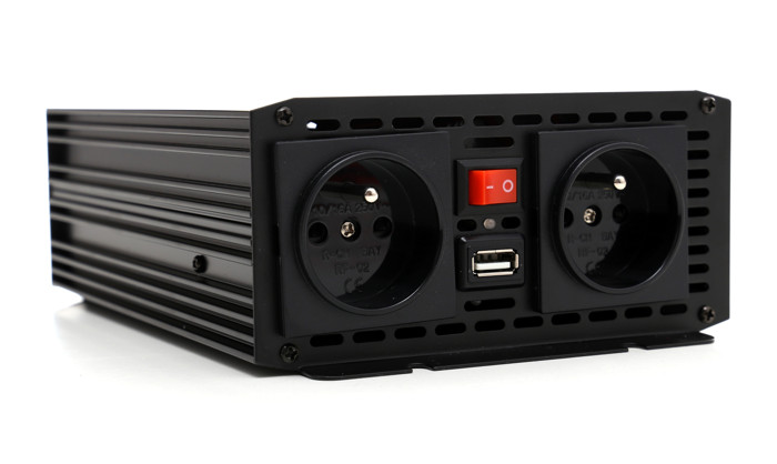 Kraft&Dele KD1254 Menič napätia DC/AC konvertor 700W 12V - 230V