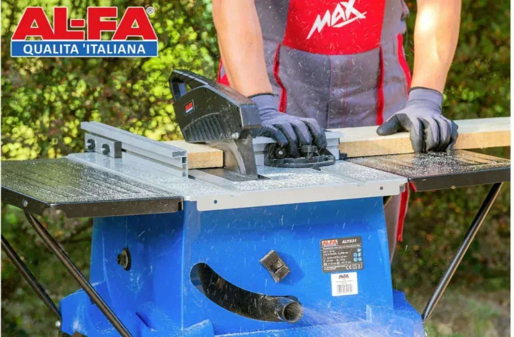 AL-FA ALTS31 ELEKTRICKÁ STOLOVÁ KOTÚČOVÁ PÍLA Cirkulárka 3100W na drevo