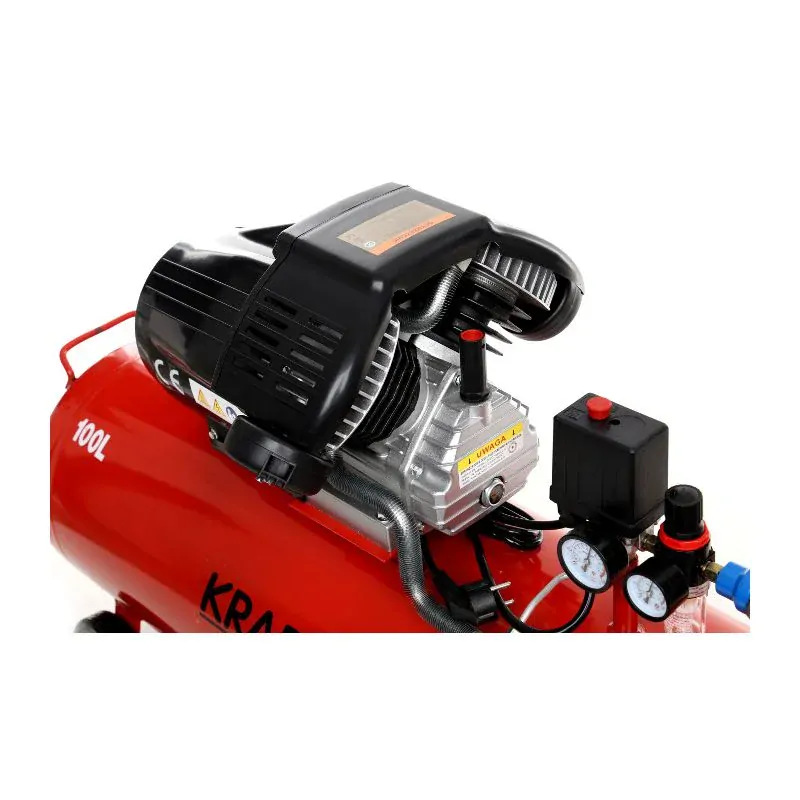 Kraft&Dele KD1480 100L V2 Kompresor olejový 2 PIESTY 230V dvojvalcový + Separátor