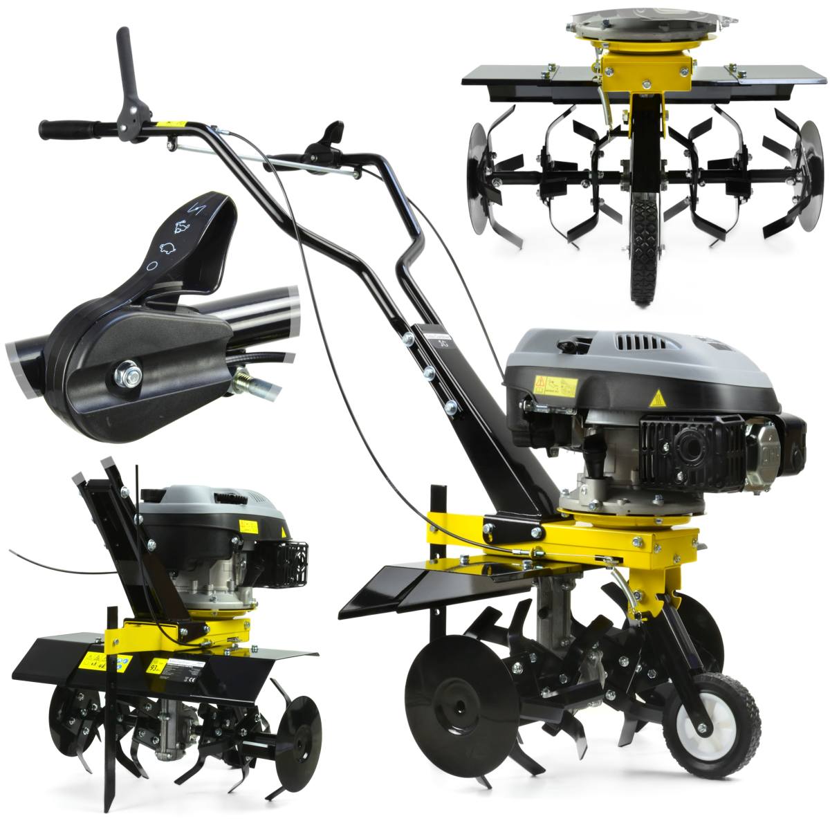 Geko G84001 Motorový kultivátor prevzdušňovač kyprič 5.0HP 56 cm
