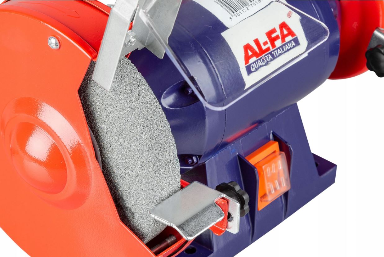 AL-FA ALBG18B 1850W Stolová pásová kotúčová brúska 2v1 150mm