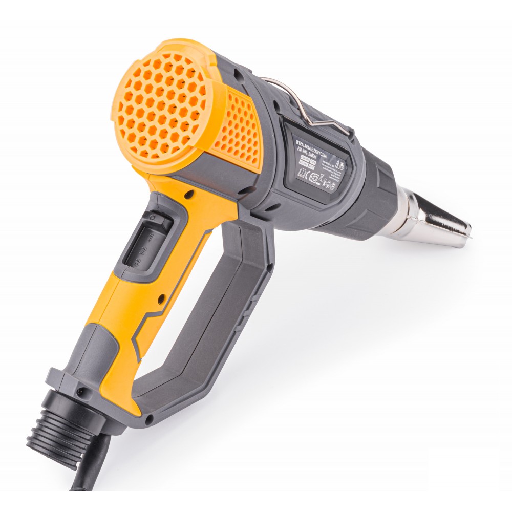 Powermat PM-WPL-2100M Elektrická teplovzdušná pištoľ horák + 5 nástavcov 2000W vypalovačka