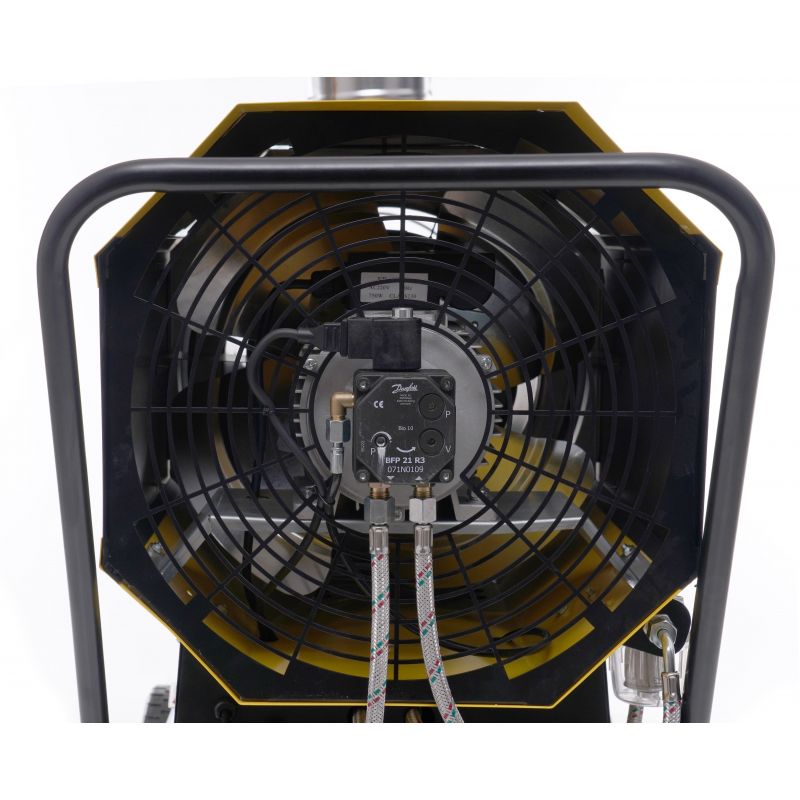 KRAFT&DELE KD11717 Naftový ohrievač s komínom 65kW digitálny termostat